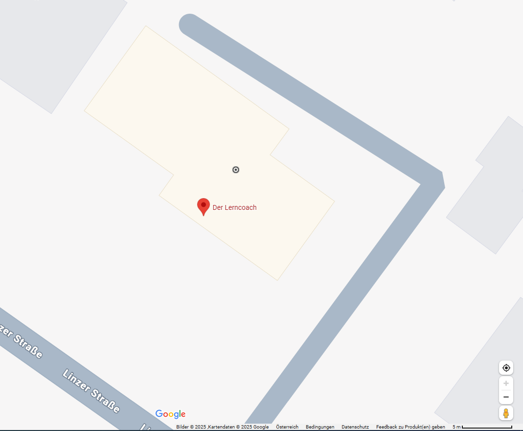 GoogleMaps Screenshot mit der Adresse von Der Lerncoach